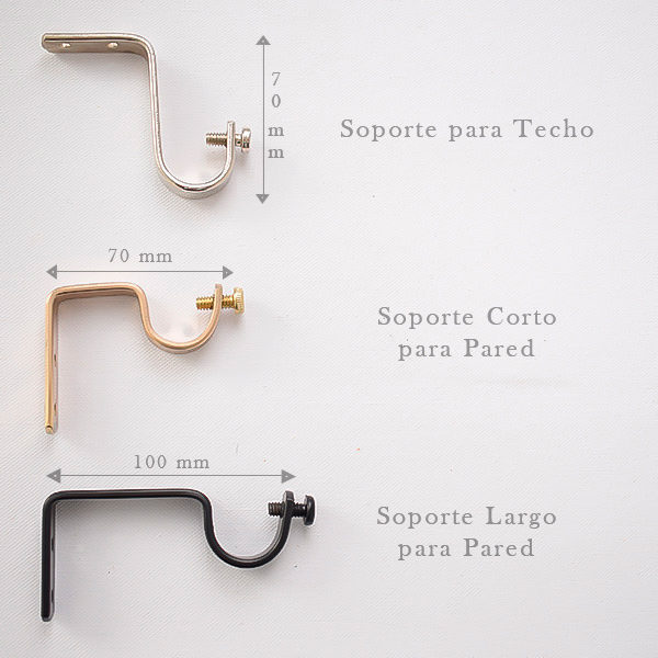 Barrales De Hierro Para Cortinas Capri