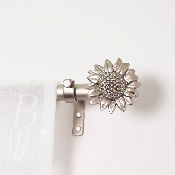 Barral De Metal Para Cortina Girasol Satinado