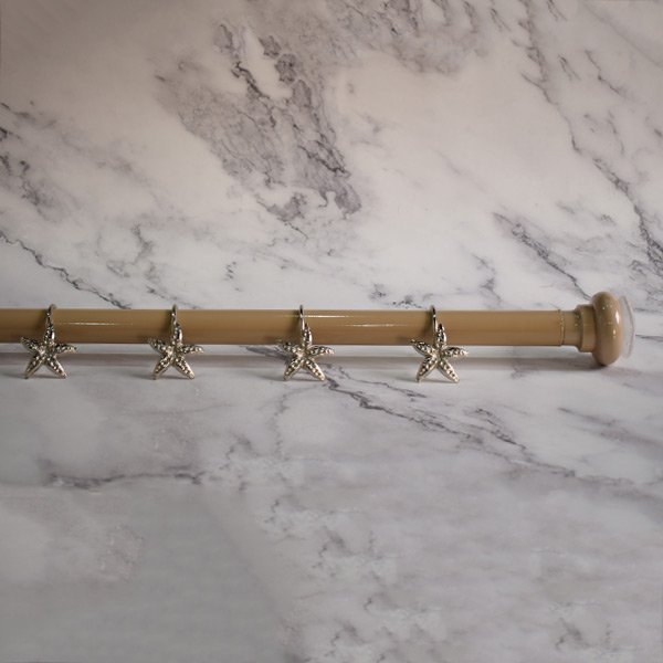 Barral Para Cortina De Baño Estrella