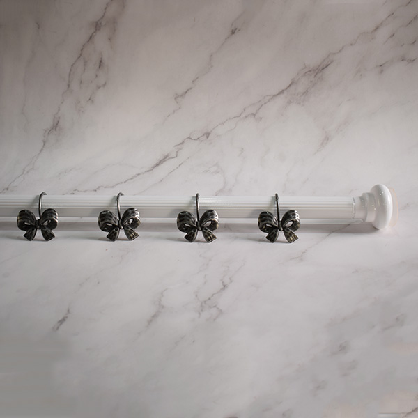 Barral Para Cortina De Baño Moño