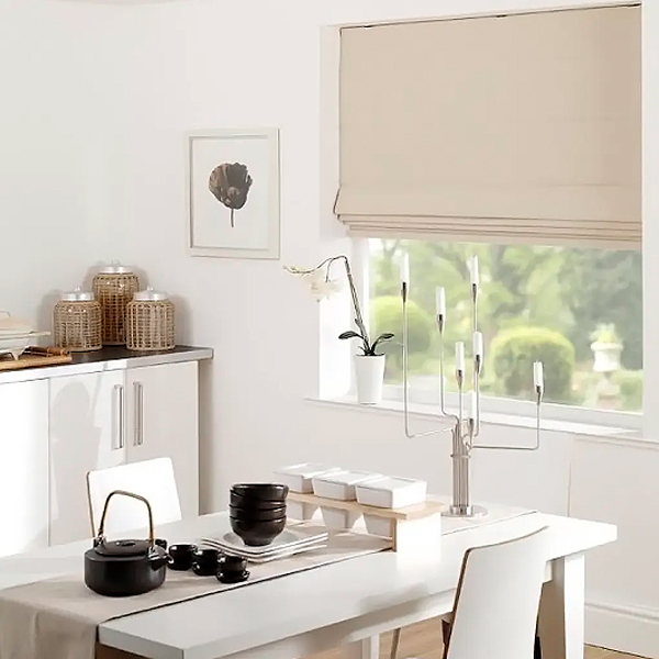 Cortinas Romanas Sistema A Cadena Plastica Doble x 2,80 mts